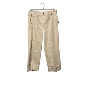 David Paul Cropped Pants Size 10 Tan New Vintage